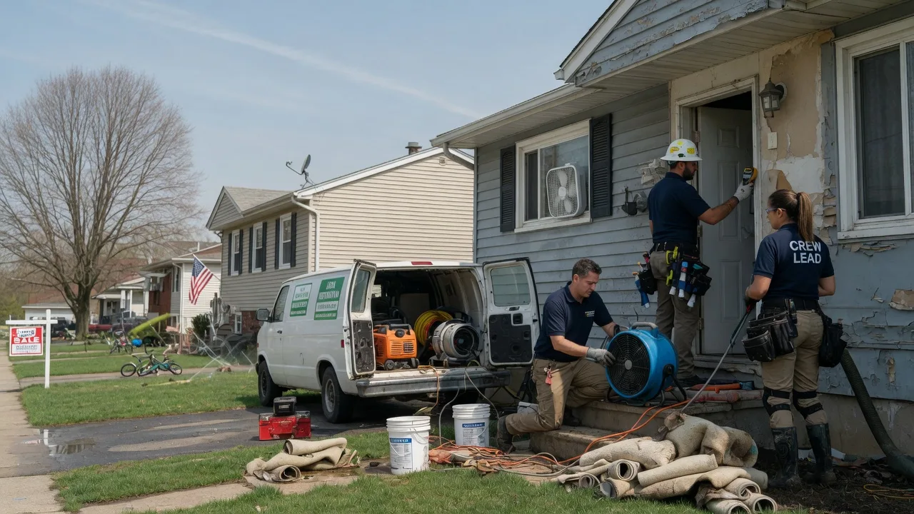 Flood Cleanup in Curryville, MO near me